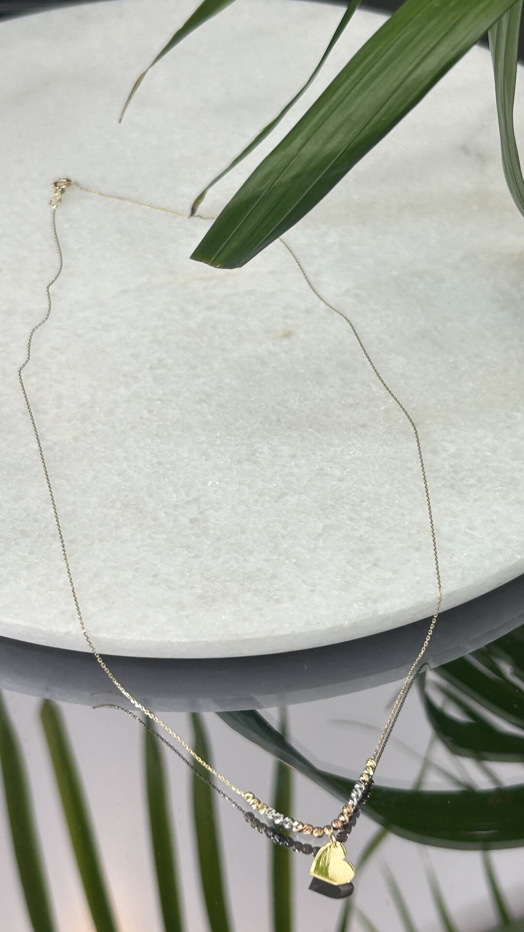 Dorikalı Kalp Kolye