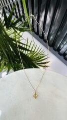 ÜÇ YAPRAKLI YONCA KOLYE