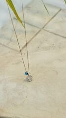 YUVARLAK TAŞLI KOLYE