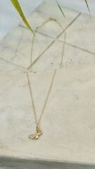 TAŞLI KELEBEK KOLYE