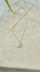 TAŞLI KELEBEK KOLYE