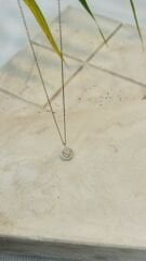 TAŞLI KALPLİ KOLYE