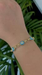 ÜÇLÜ NAZAR BİLEKLİK