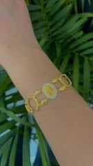 TUĞRALI ÇEYREK BİLEKLİK