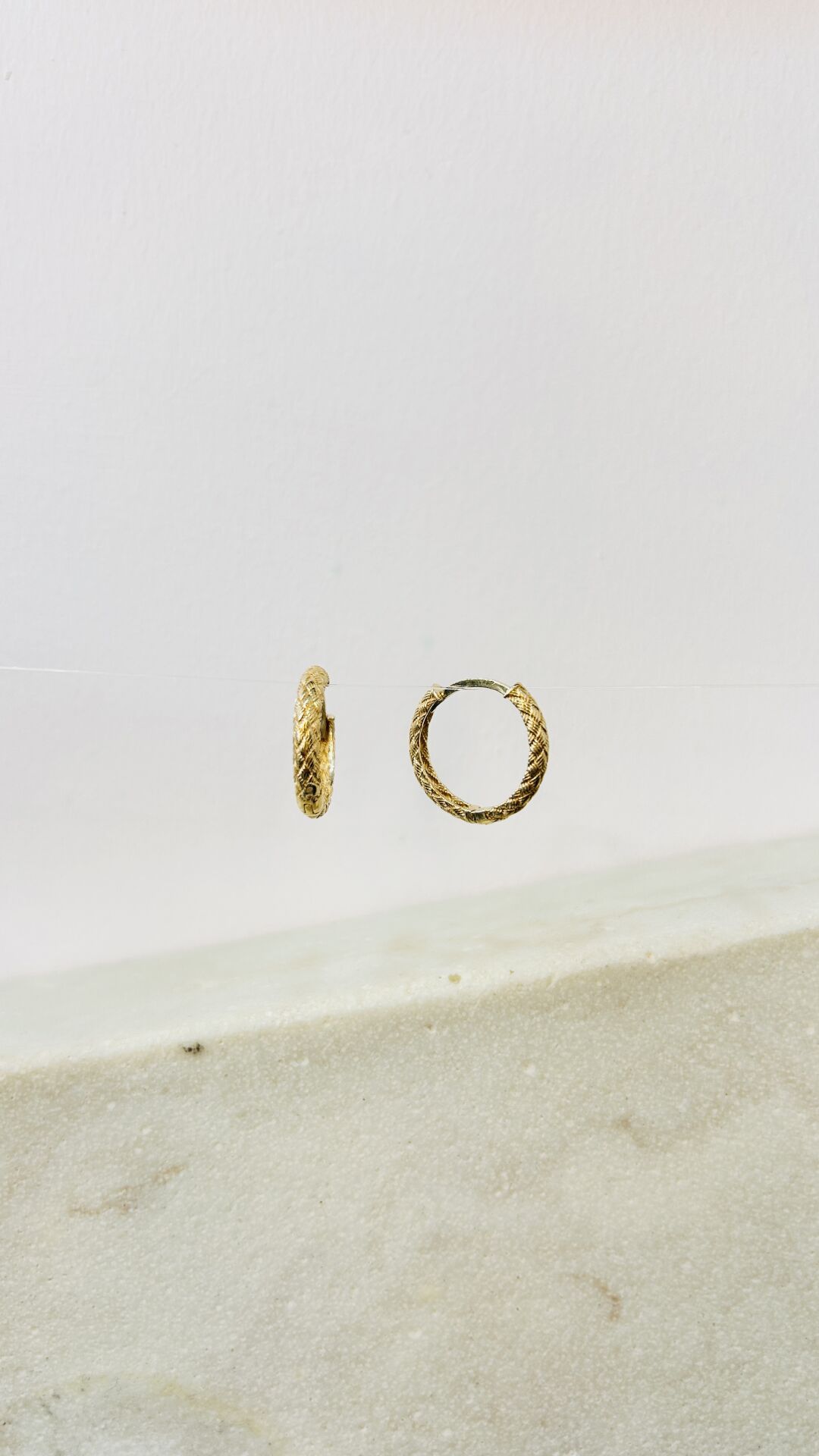 DESENLİ HALKA KÜPE