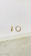 DESENLİ HALKA KÜPE