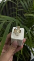 ALYANSLI TEKTAŞ YÜZÜK