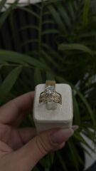 ALYANSLI TEKTAŞ YÜZÜK