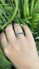 SAFİR YARIMTUR YÜZÜK