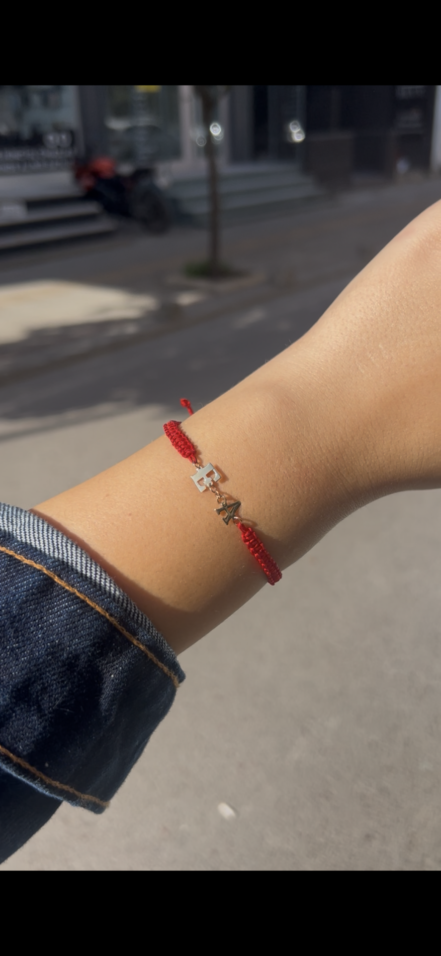 14 Ayar Harf Bileklik